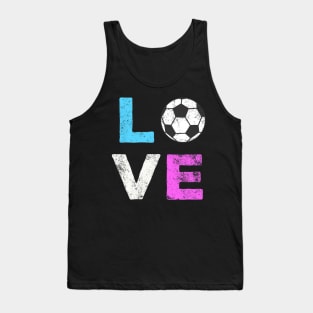 LOVE Soccer American Team Fan Tank Top